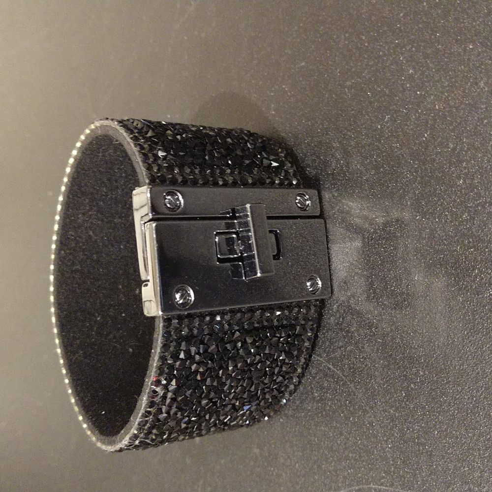 New Express black sparkle cuff